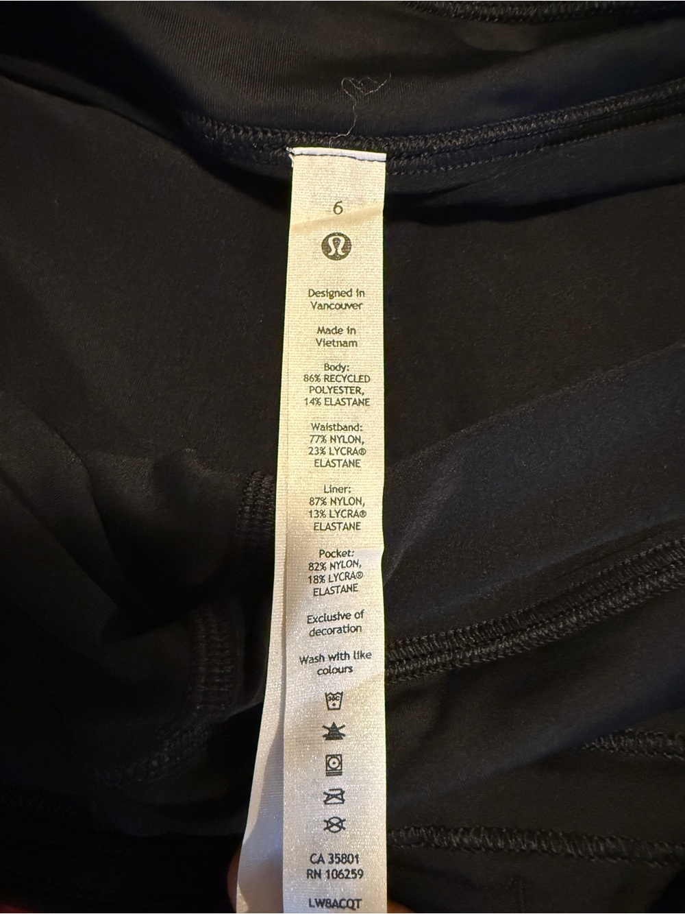 💛 NEW Lululemon Pace Rival Mid-Rise Skirt Long Size 6 Floral - Picture 2 of 4